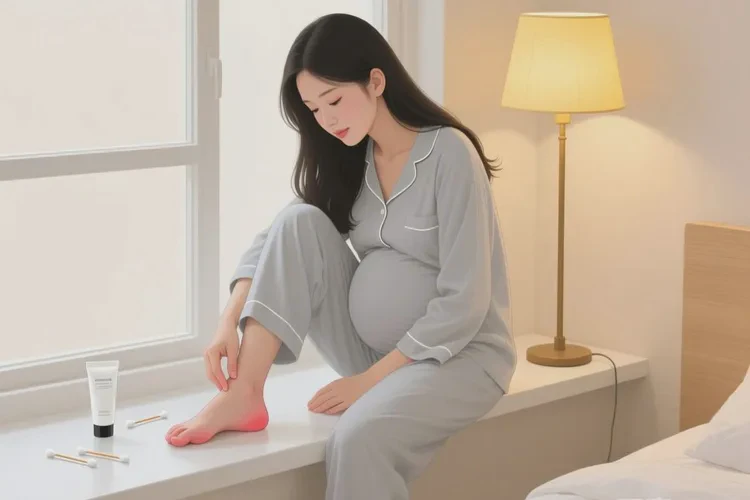 孕妇脚上有湿疹可以根治吗(图1)