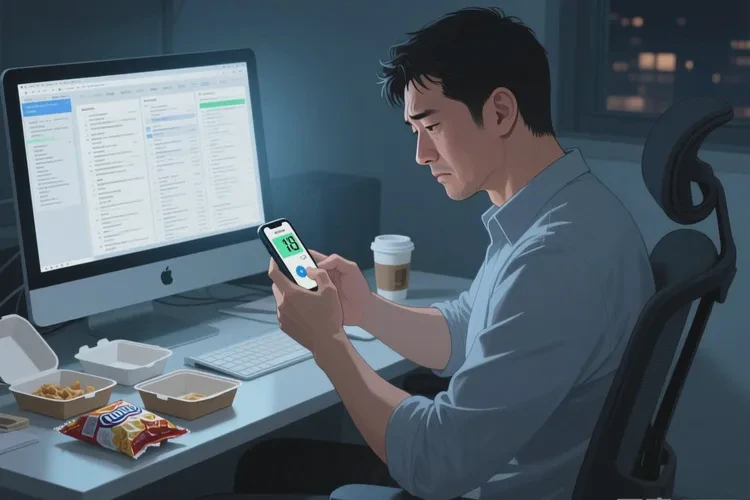 30岁晚餐血糖28.5是怎么回事(图1)