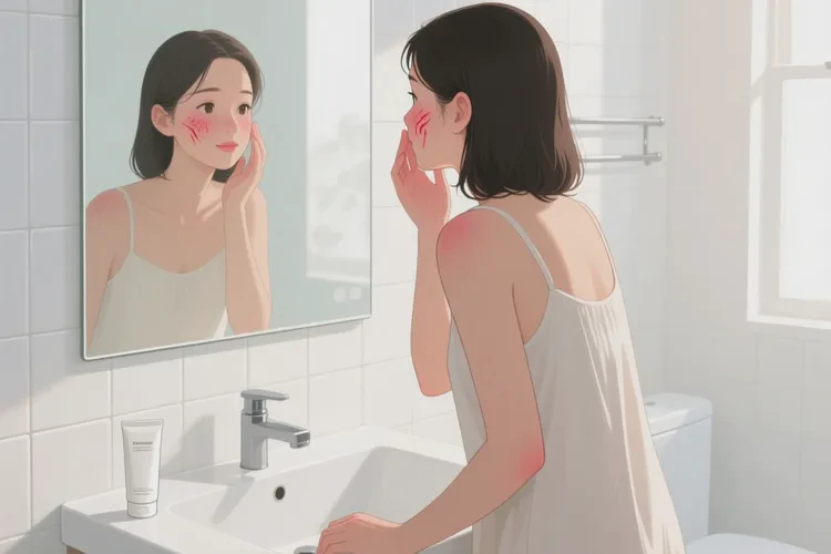 女性脸上有湿疹可以根治吗(图1)