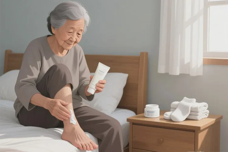 老人脚上起湿疹可以根治吗(图1)