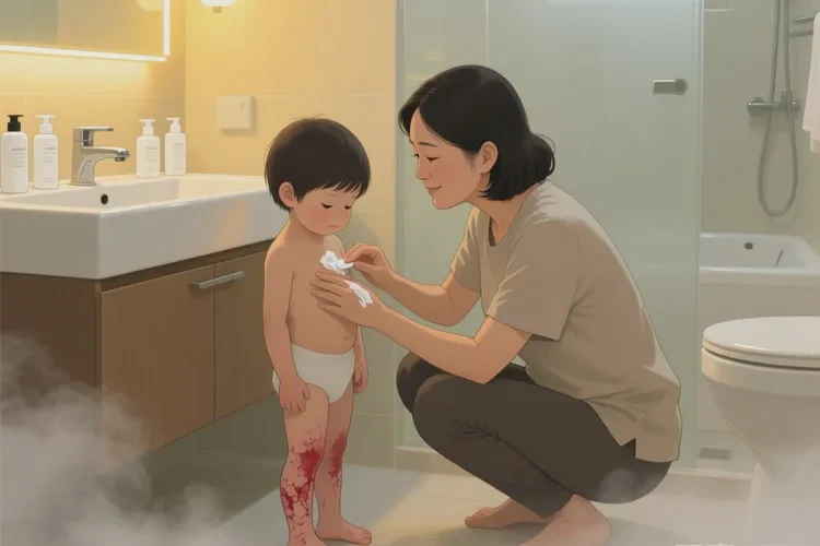 少儿小腿上容易长湿疹可以根治吗(图1)