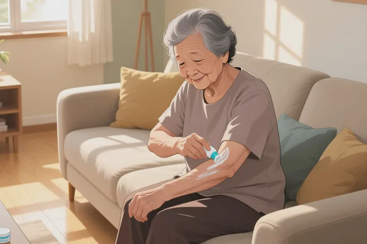 老人手臂起湿疹可以根治吗(图1)