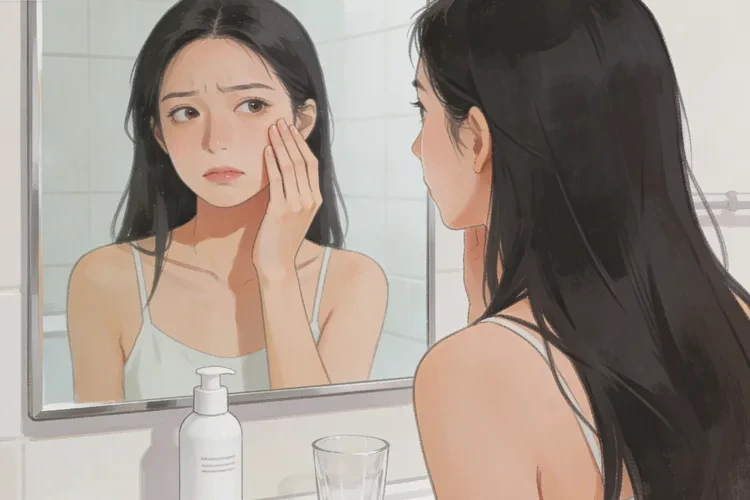 女性脸上容易长湿疹可以根治吗(图1)