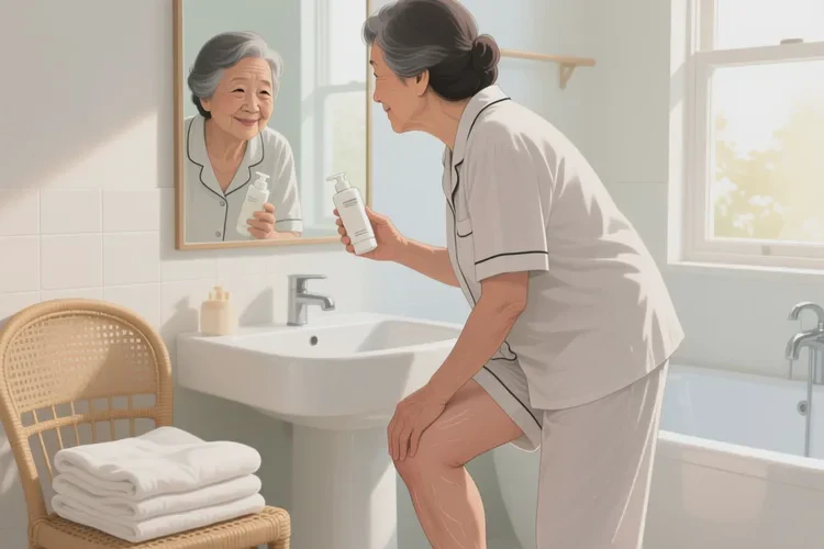 老年人大腿上容易起湿疹可以根治吗(图1)