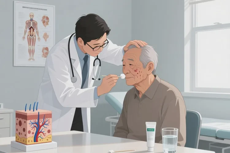 老年人脸上出湿疹可以根治吗(图2)