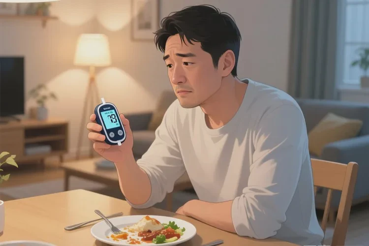 30岁晚餐血糖14.8是怎么回事(图1)