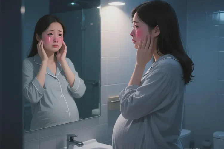 孕妇脸上容易起湿疹可以根治吗(图1)