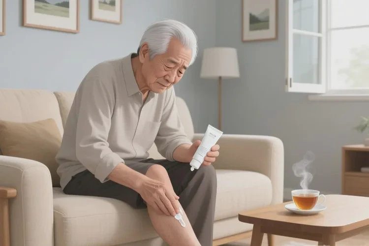 老人小腿上出湿疹可以根治吗(图1)