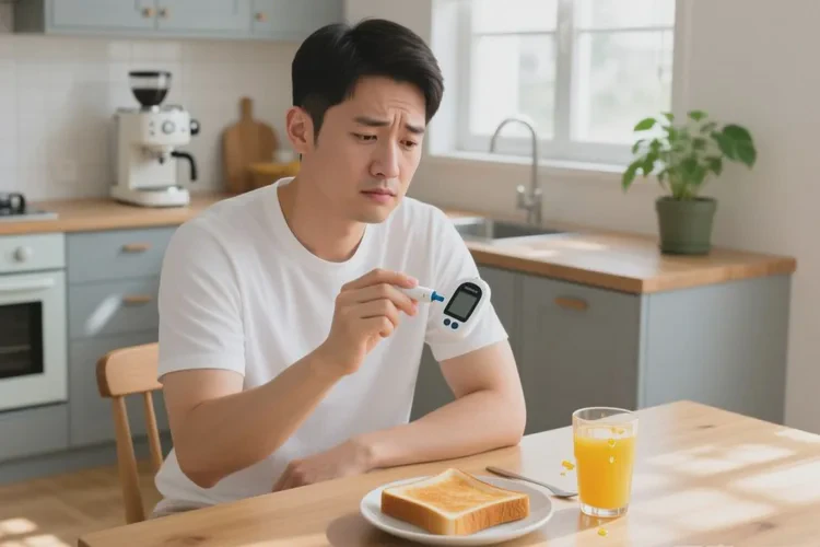 30岁早餐血糖9.5是怎么回事(图1)