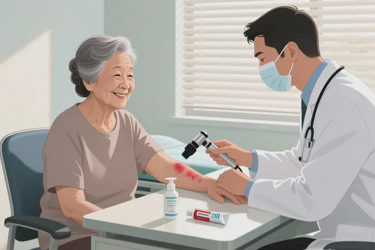 老年人四肢有湿疹可以根治吗(图1)