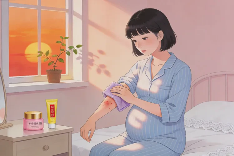 孕妇四肢容易起湿疹可以根治吗(图1)