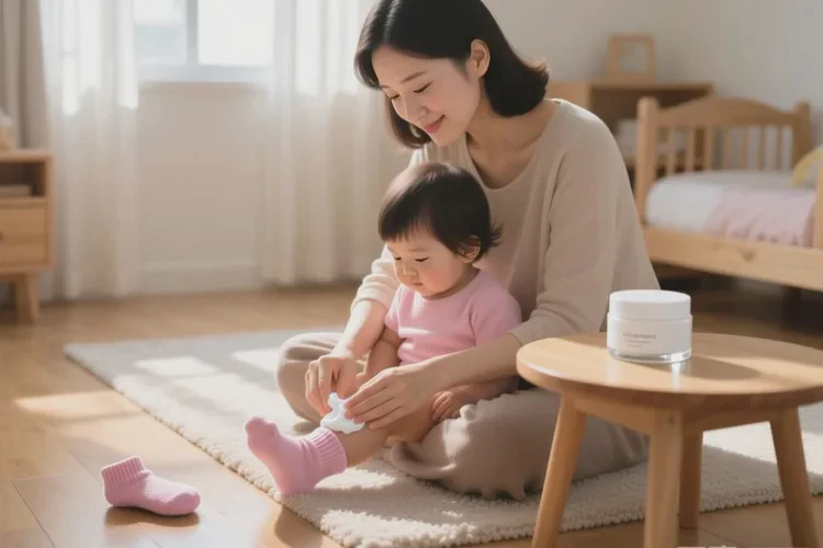 少儿脚上有湿疹可以根治吗(图1)