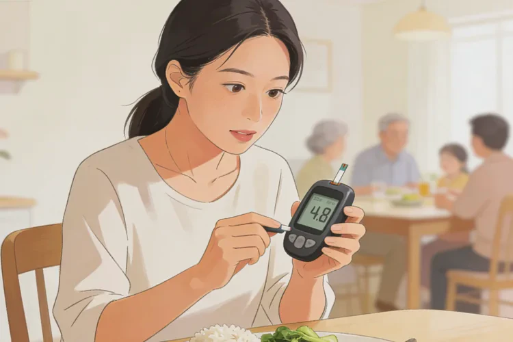 30岁晚餐血糖4.8是怎么回事(图1)