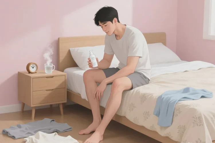 男性小腿上起湿疹可以根治吗(图1)