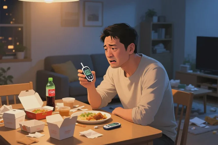 30岁晚餐血糖27.5是怎么回事(图1)