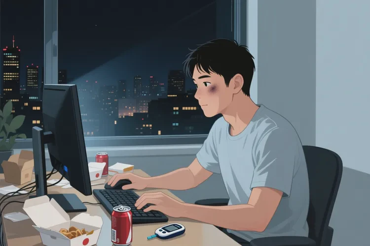 30岁早餐血糖25.2是怎么回事(图1)