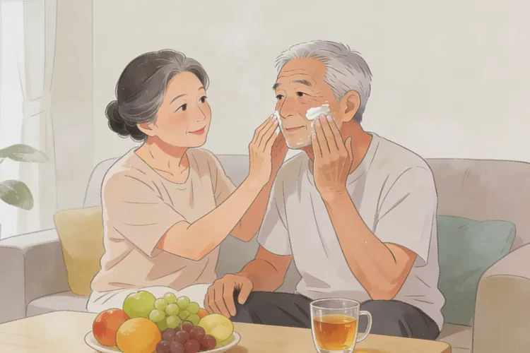 老人面部偶尔长湿疹可以根治吗(图3)