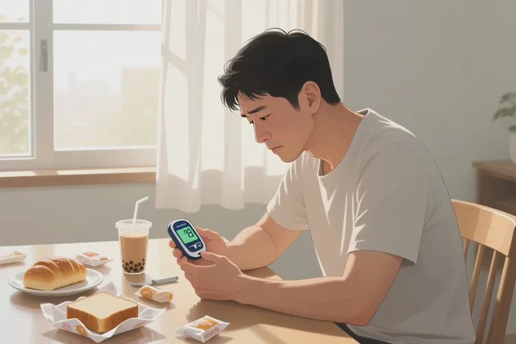 30岁早餐血糖17.5是怎么回事(图1)