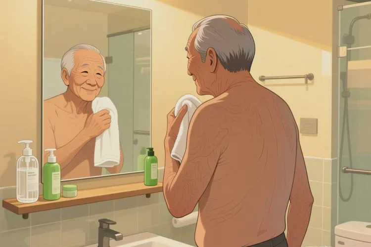 老人肚子上偶尔长湿疹可以根治吗(图2)