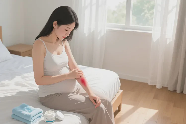 孕妇手臂偶尔长湿疹可以根治吗(图1)