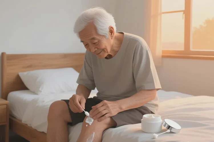 老人小腿上起湿疹可以根治吗(图1)