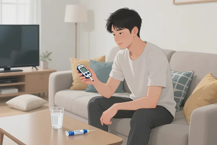 30岁晚餐血糖12.8是怎么回事(图1)