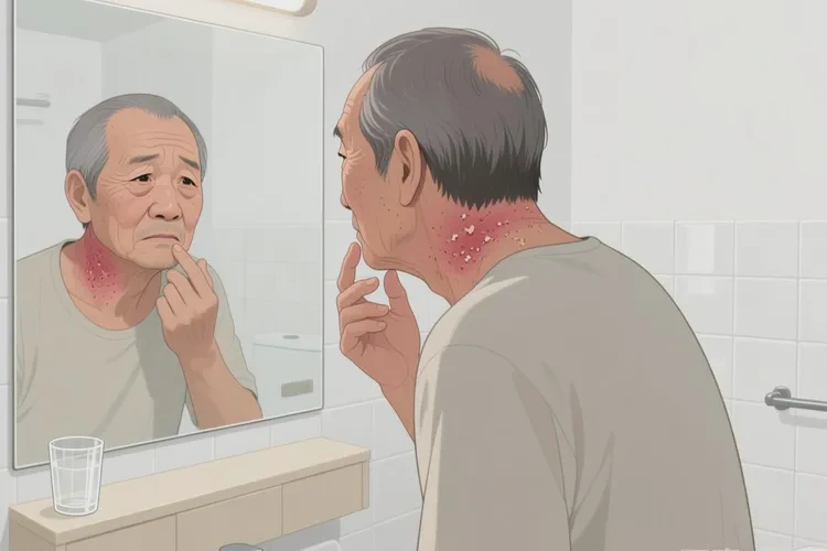 老年人脖子上长湿疹可以根治吗(图2)