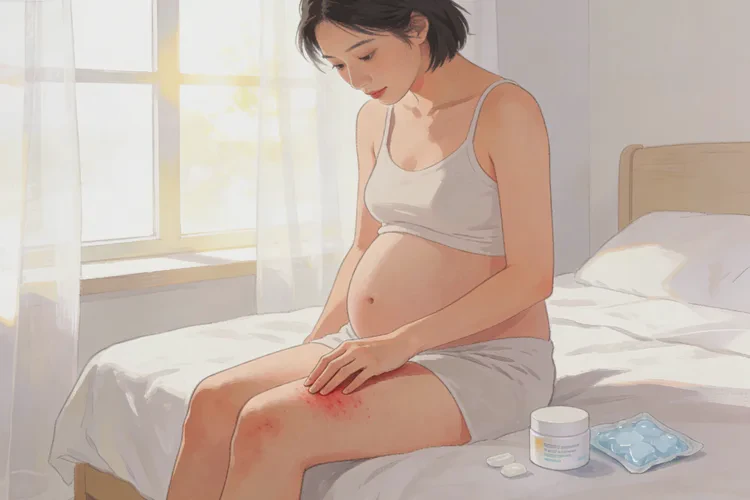 孕妇大腿起湿疹可以根治吗(图1)