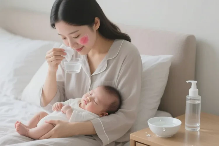 产妇面部起湿疹可以根治吗(图1)