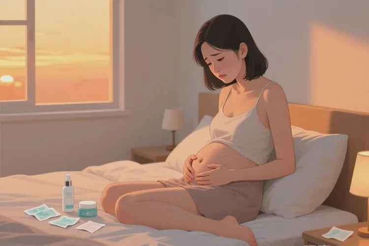 产妇肚子长湿疹可以根治吗(图1)