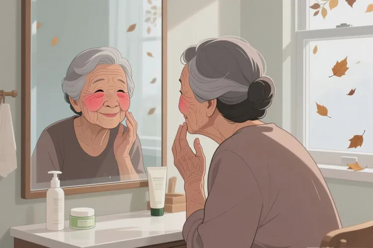 老年人面部经常长湿疹可以根治吗(图1)