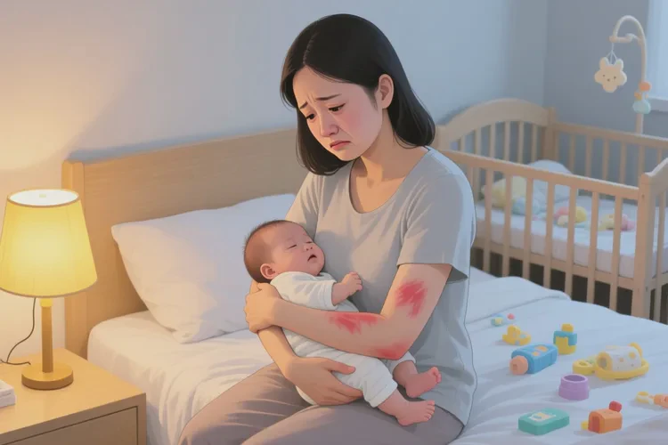 产妇身上经常起湿疹可以根治吗(图1)