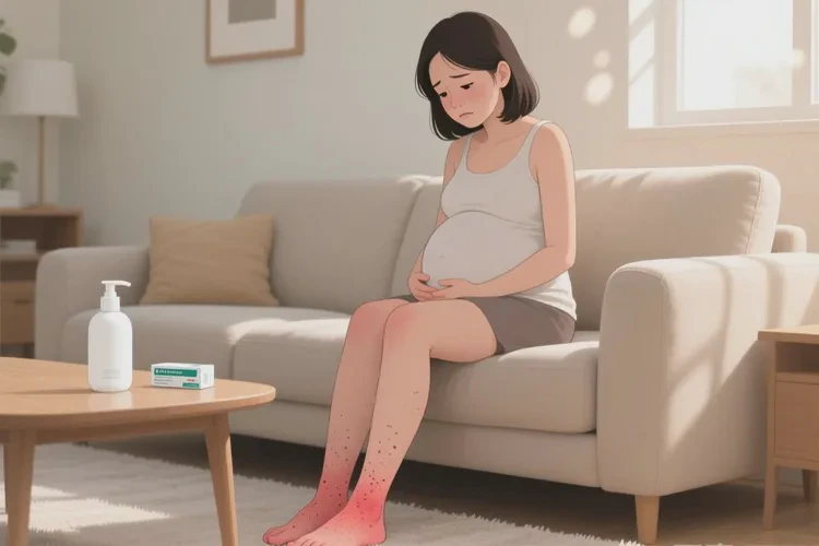 孕妇脚上经常起湿疹可以根治吗(图1)