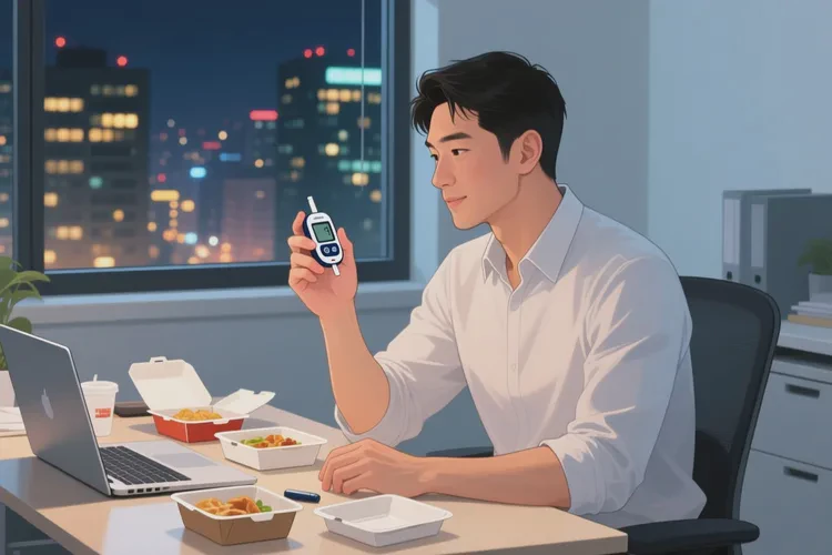 30岁晚餐血糖13.9是怎么回事(图1)