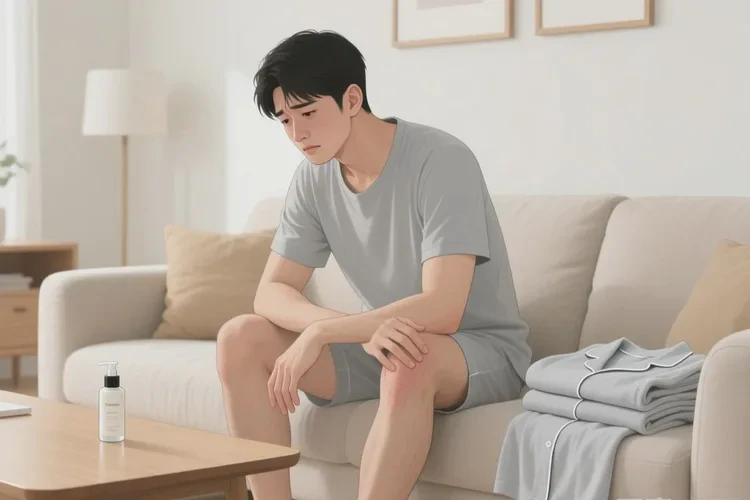 男性大腿上有湿疹可以根治吗(图1)