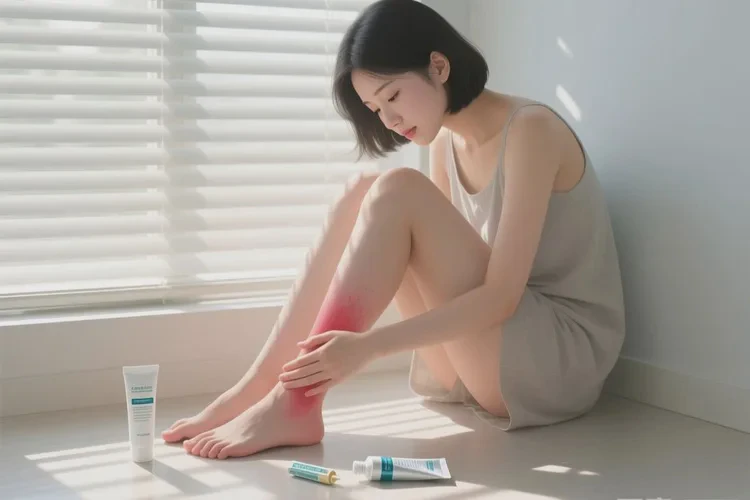 产妇小腿容易起湿疹可以根治吗(图1)