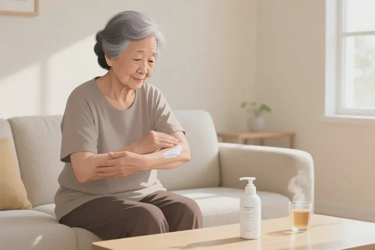 老人四肢长湿疹可以根治吗(图1)