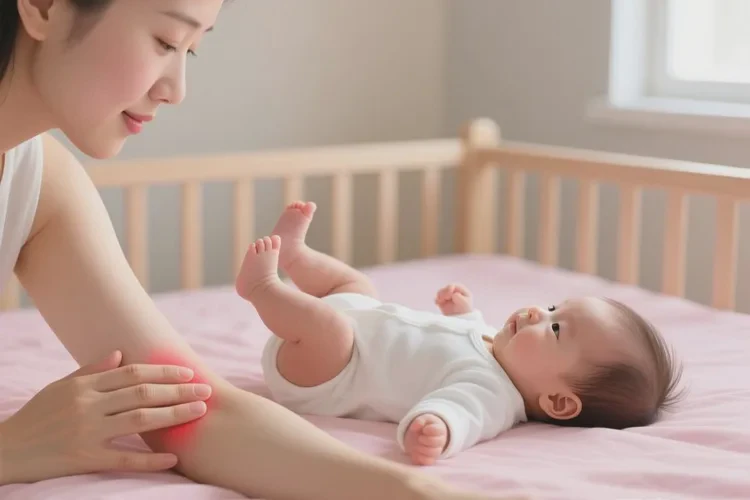 产妇大腿偶尔长湿疹可以根治吗(图2)