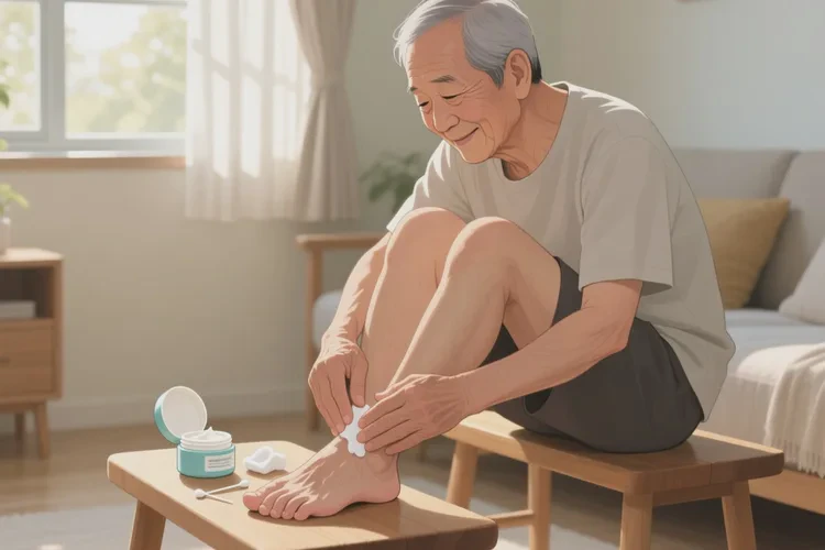 老人脚上出湿疹可以根治吗(图1)