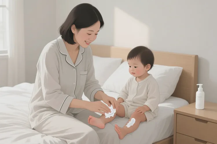 小儿小腿偶尔长湿疹可以根治吗(图1)