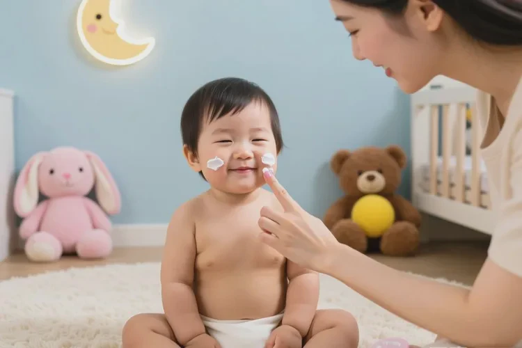 幼儿脸上起湿疹可以根治吗(图1)