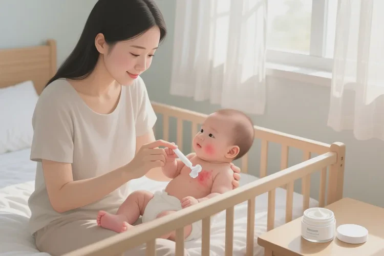 新生儿手上容易长湿疹可以根治吗(图1)