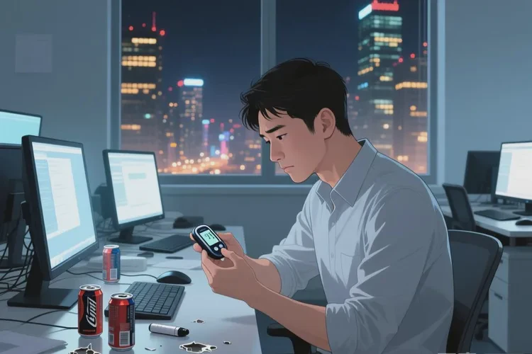 30岁中餐血糖28.7是怎么回事(图1)