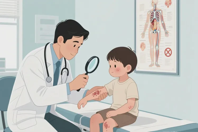 孩子身上出湿疹能不能治愈(图2)