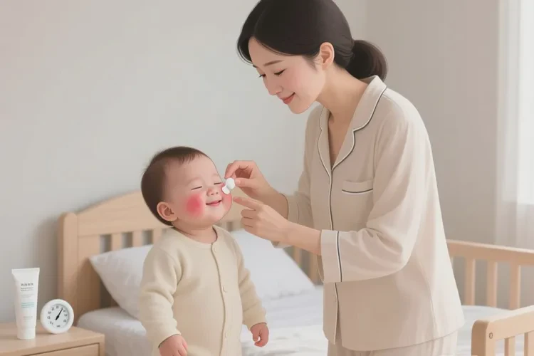 小儿脸上长湿疹可以根治吗(图1)