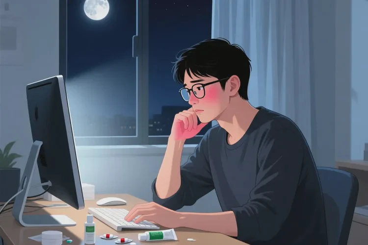 男生面部有湿疹可以根治吗(图1)