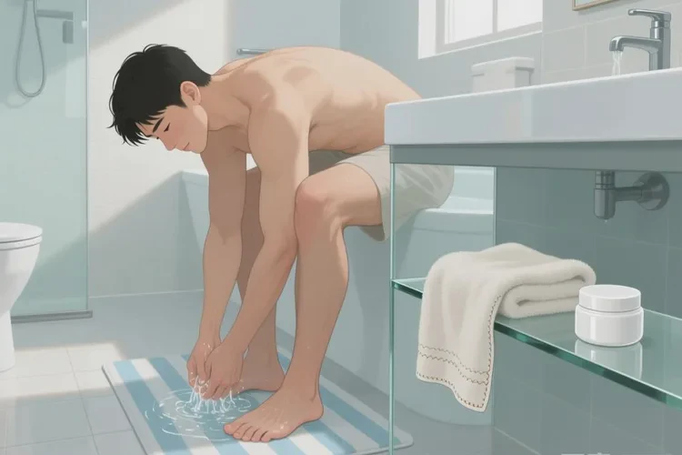 男生脚上出现湿疹可以根治吗(图2)