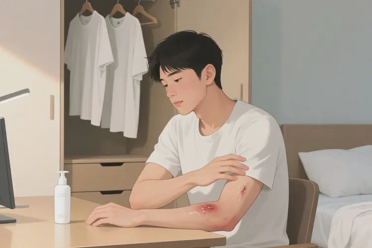 男生身上容易长湿疹可以根治吗(图1)