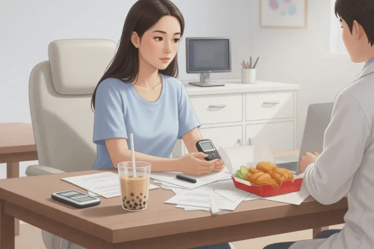 29岁晚餐血糖24.3是怎么回事(图2)