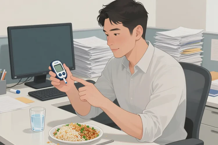 30岁中餐血糖25.4是怎么回事(图1)